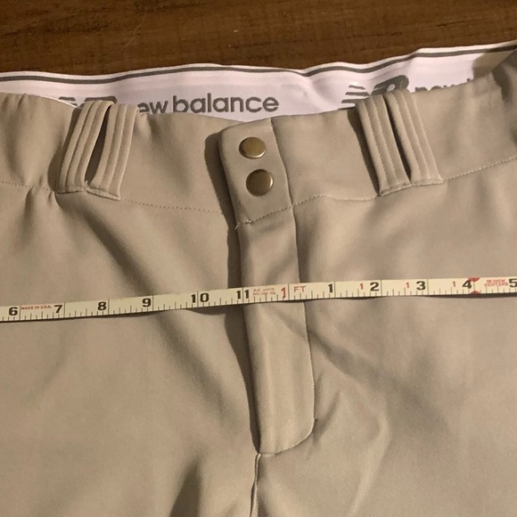New Balance baseball Pants gray XL Snap/Zipper Closure. Ankle length. - Picture 3 of 12